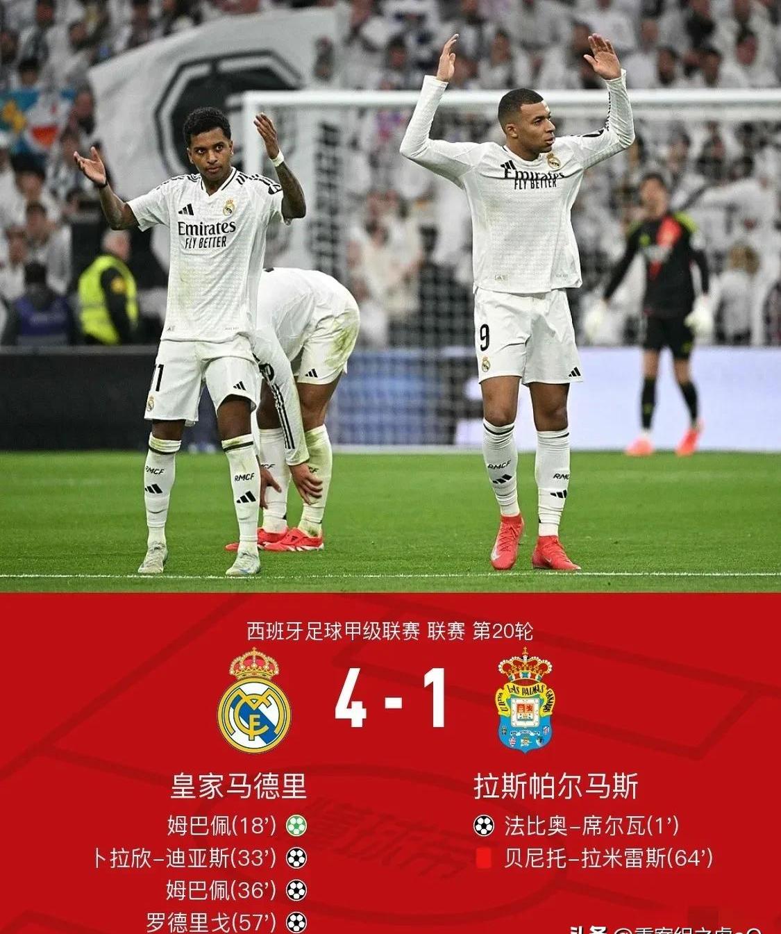 皇马新援表现出色，助球队完成连胜壮大实力！