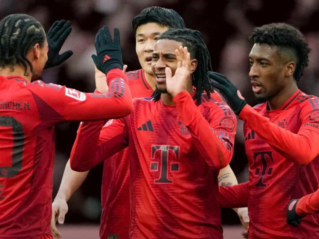 拜仁横扫对手，轻松杀入四强