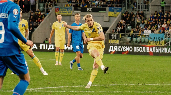 乌克兰国家队勇夺胜利，成功闯入欧洲杯四强