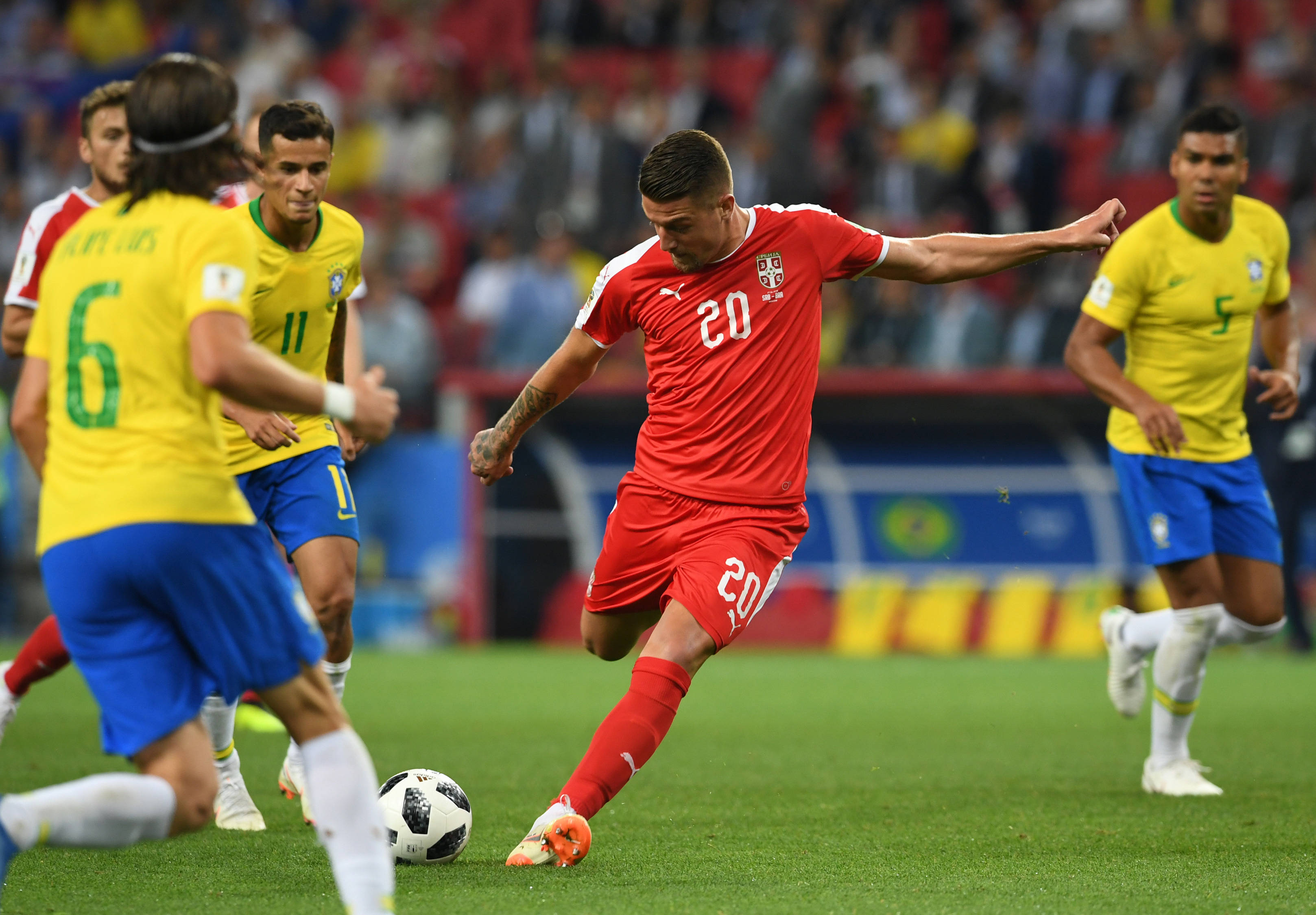 瑞典队面对巴西队主场作战，实力对决谁能胜出